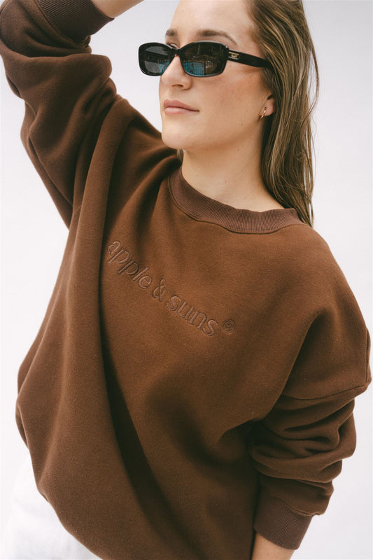 Pursuit Sweater - Cocoa Brown